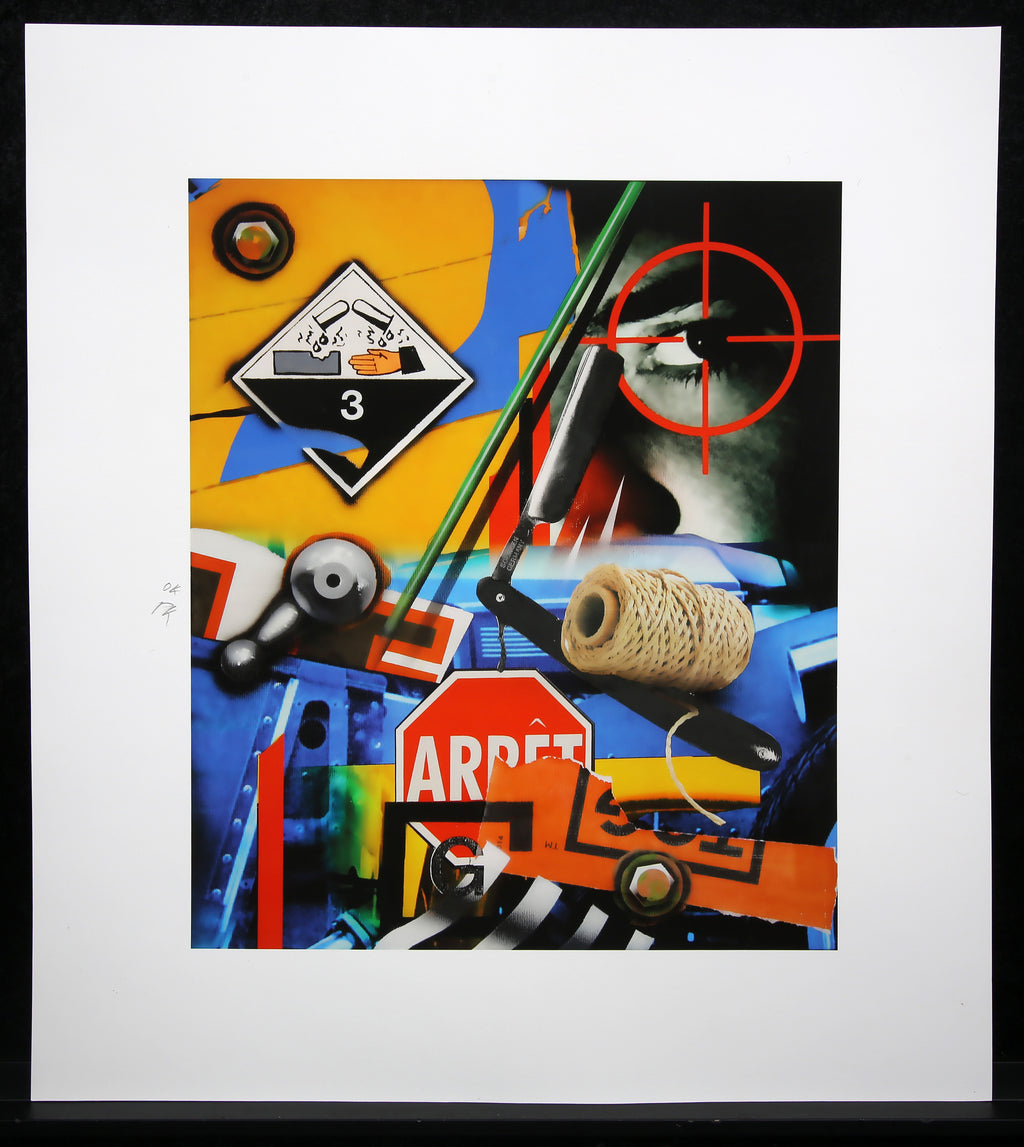 Klasen, Peter - Corrosif3/Arret/G (Deluxe) - 3D-Konstruktion auf Hahnemühle