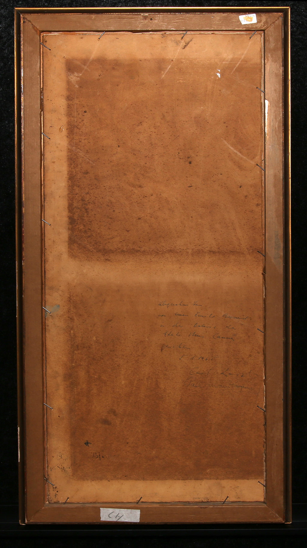 Bernard, Emile Henri - Naakt - Olieverf op hardboard - Uniek