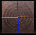 Geiler, Friedrich - Geometrie X, 2019 - Reliëf/hout - handgesigneerd