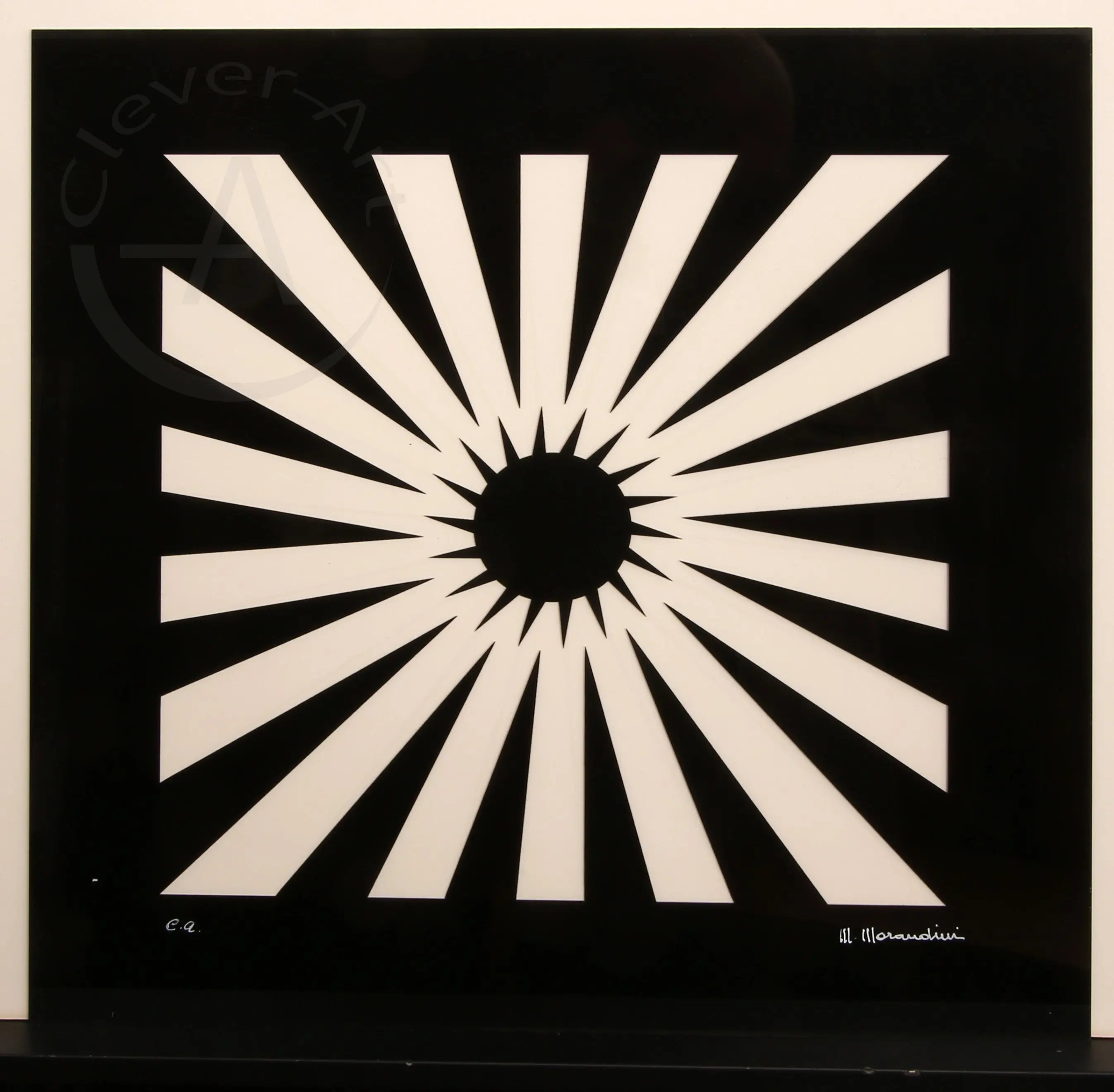Morandini, Marcello - Komposition [3] - Plexiglas - handsigniert Archiv