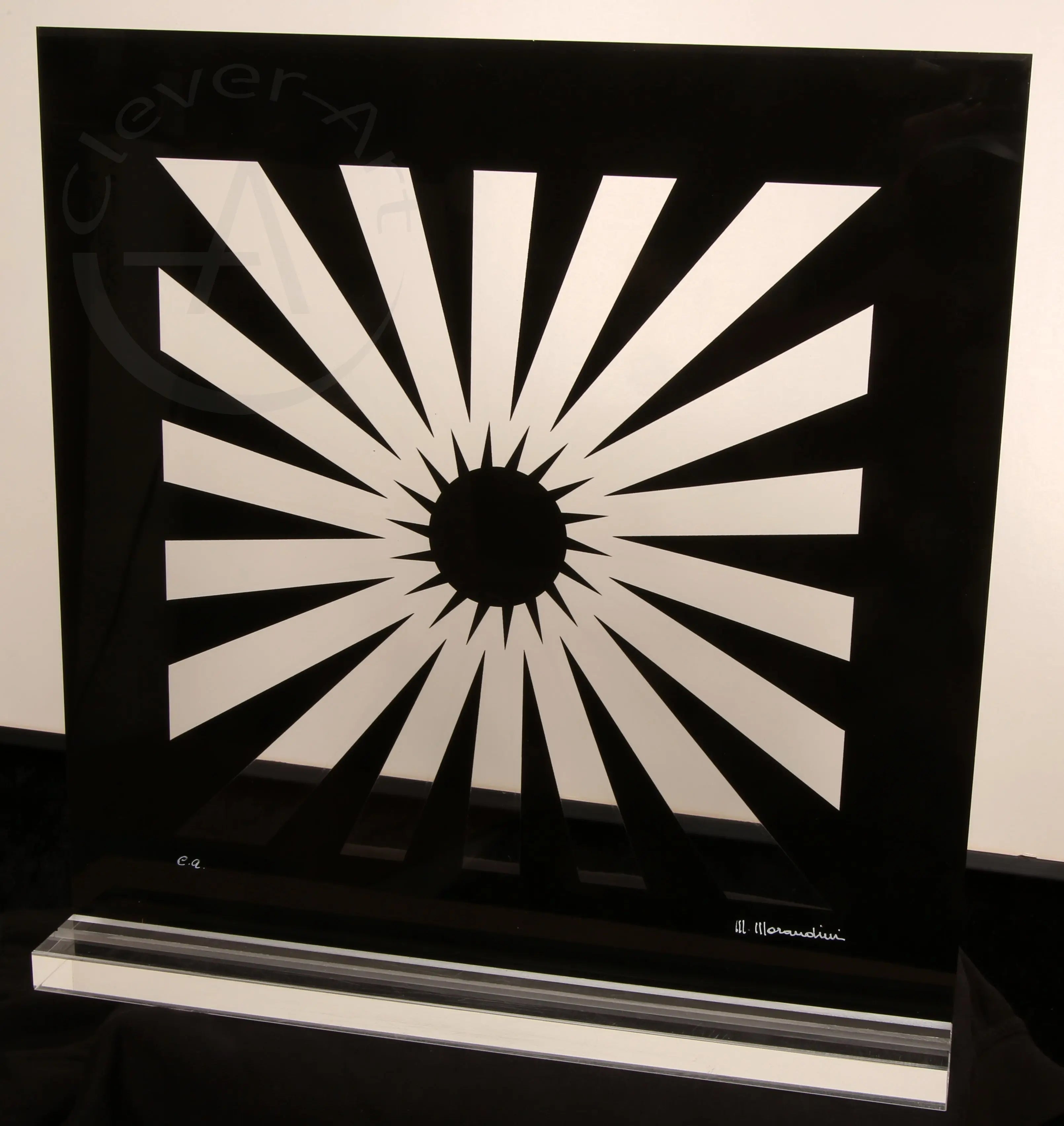 Morandini, Marcello - Komposition [3] - Plexiglas - handsigniert Archiv