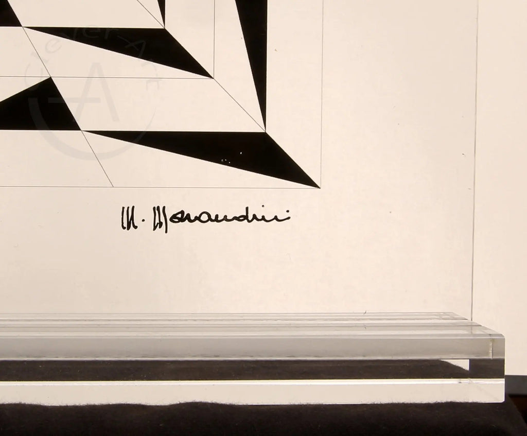 Morandini, Marcello - Komposition [4] - Plexiglas - handsigniert Archiv