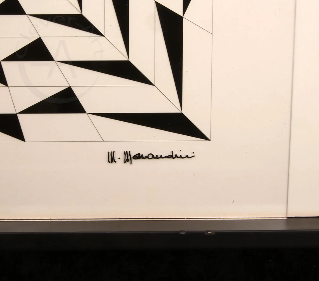 Morandini, Marcello - Komposition [4] - Plexiglas - handsigniert Archiv