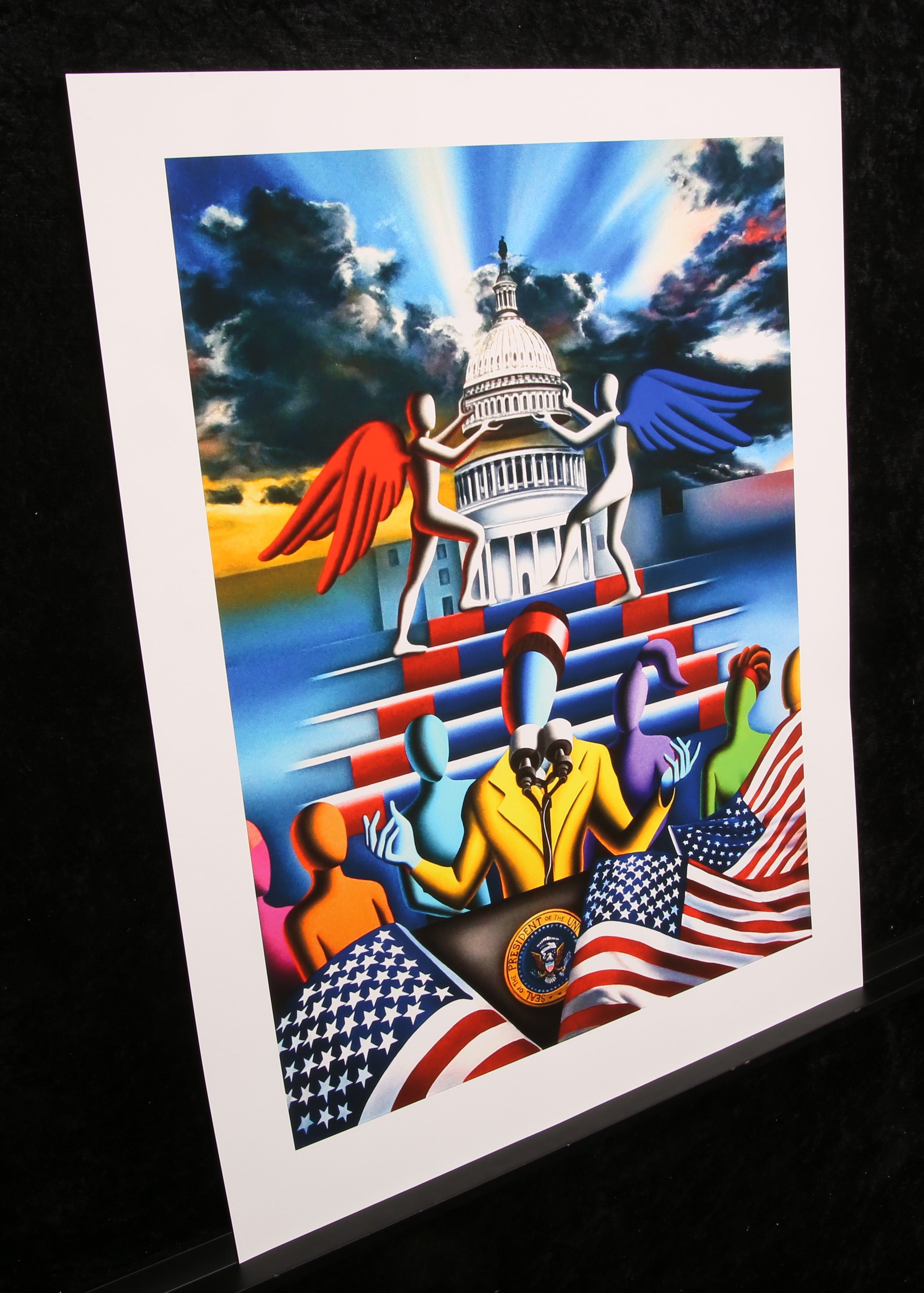 Kostabi, Mark - The Dawn is Ours, 2022 - Giclée/Hahnemühle