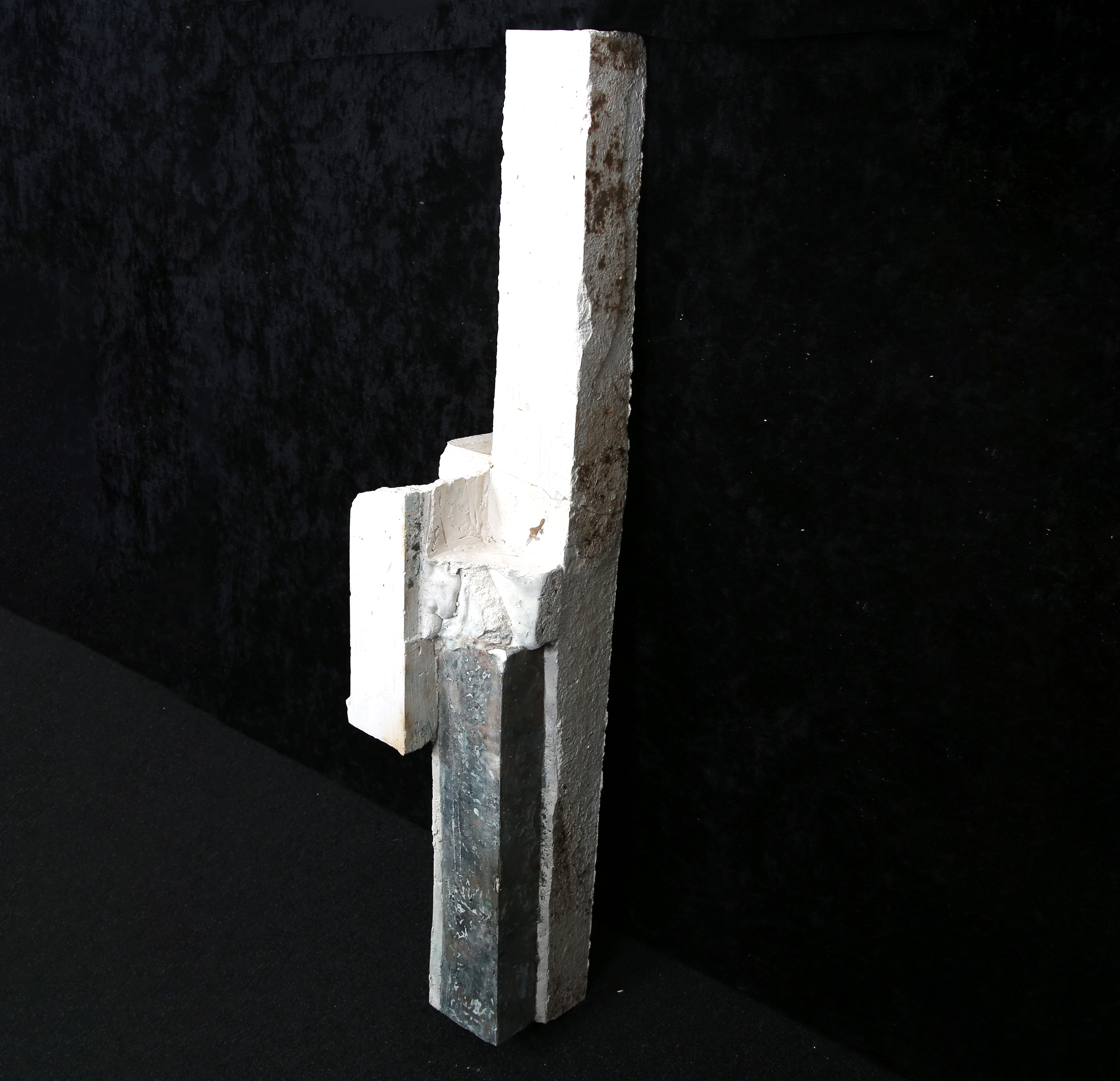 Kohlmann, Matthias - untitled - sculpture/plaster, 1991 - hand-signed