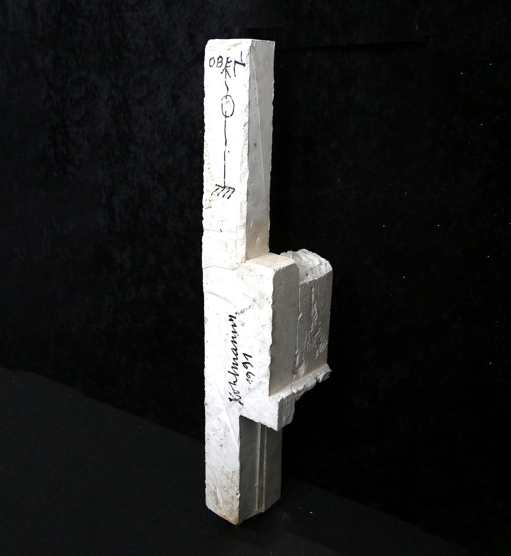 Kohlmann, Matthias - untitled - sculpture/plaster, 1991 - hand-signed