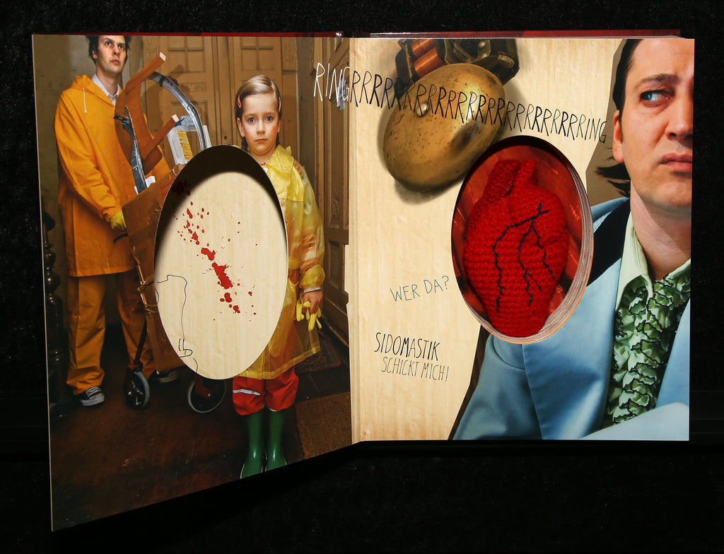 Bock, John - Lütte mit Rucola, 2011 - Artist's book/heart - hand-signed