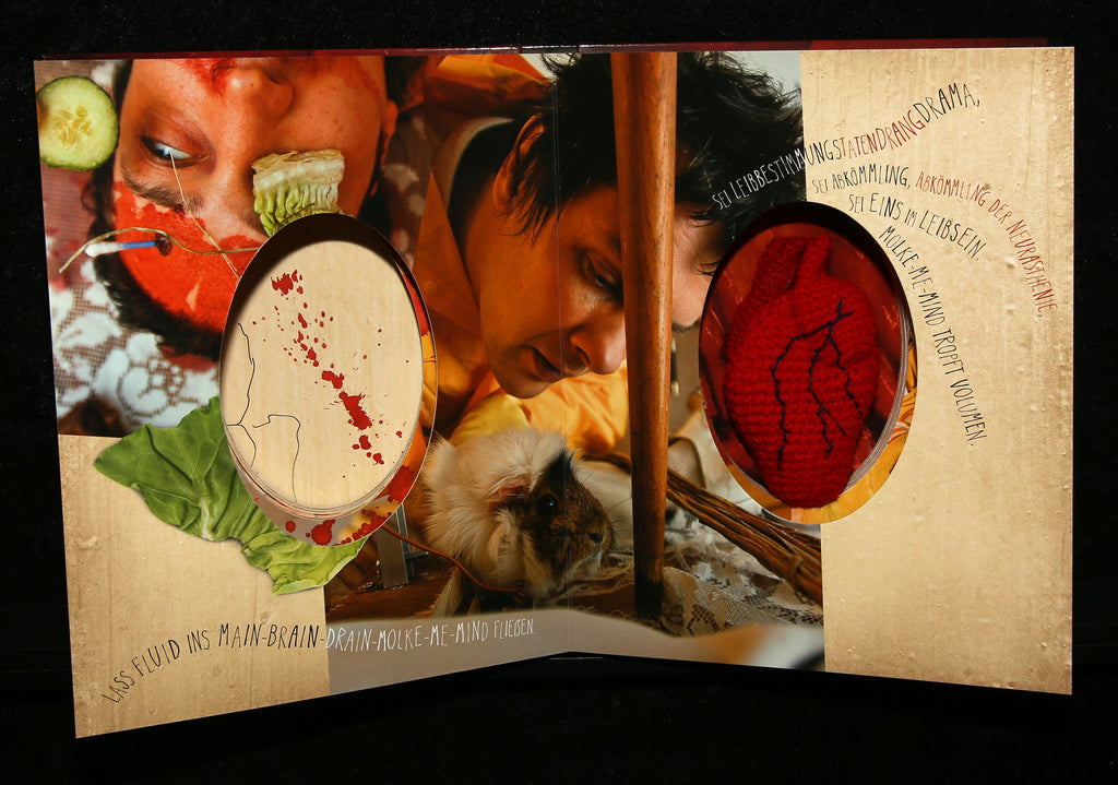 Bock, John - Lütte mit Rucola, 2011 - Artist's book/heart - hand-signed