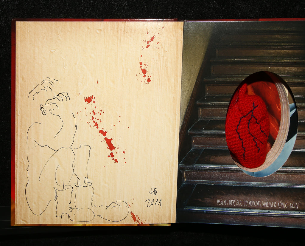 Bock, John - Lütte mit Rucola, 2011 - Artist's book/heart - hand-signed