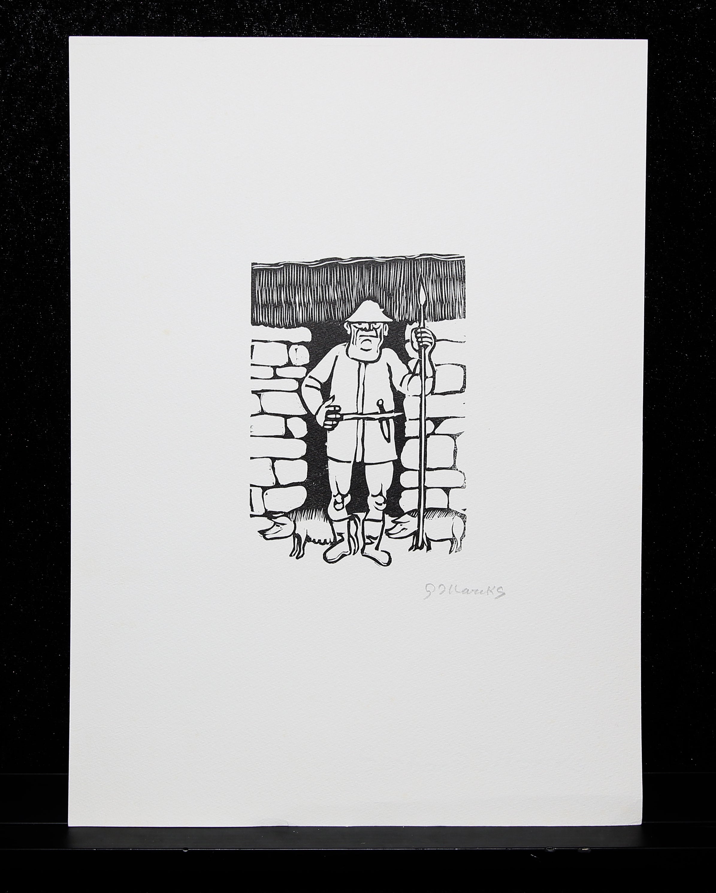Marcks, Gerhard - Homer Odyssee, De terugkeer, 1963 - gesigneerde luxe-uitgave