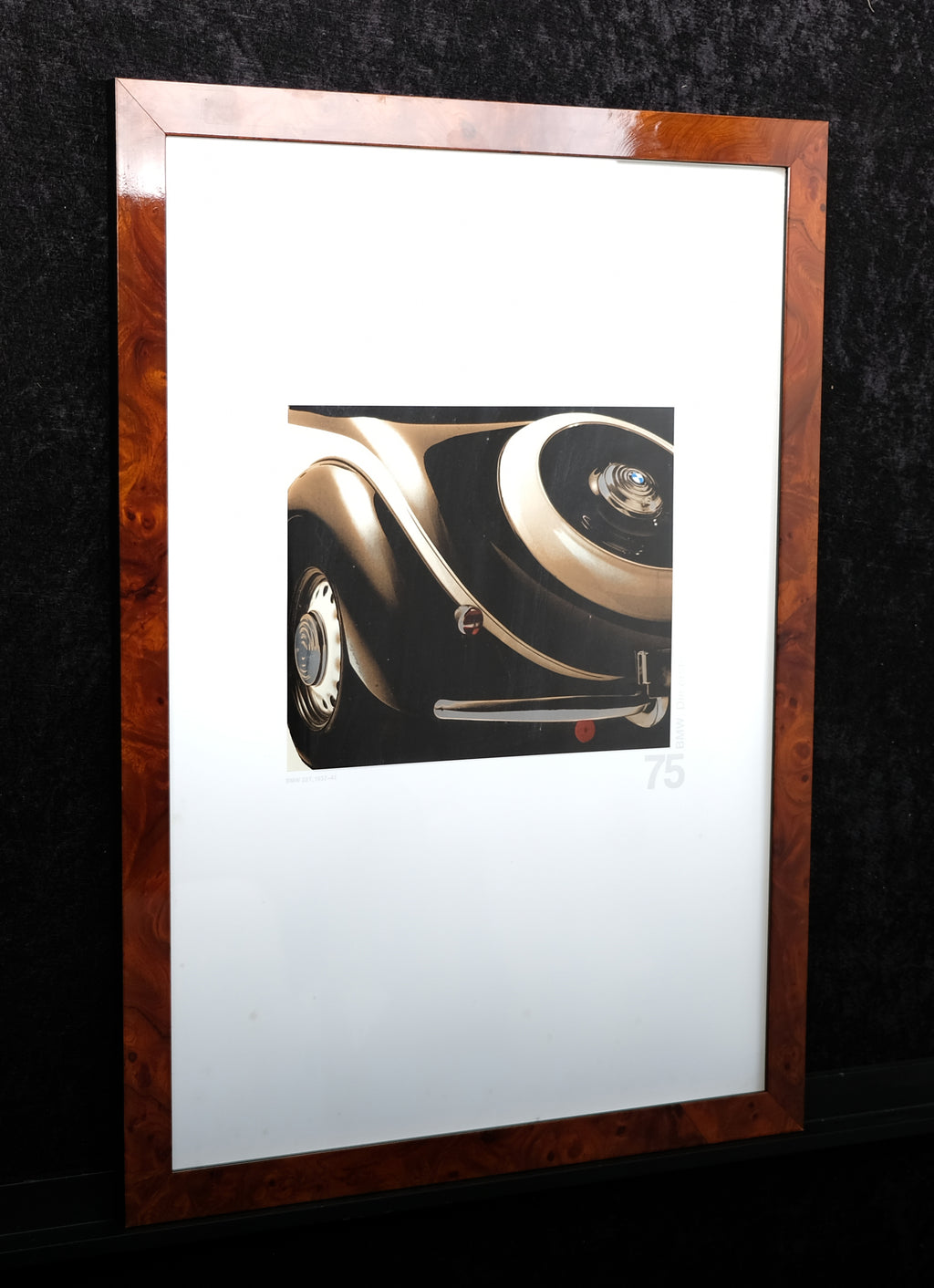 BMW The First 75 Years - LIMITED RARITY Mirrored High-Quality Screen Print