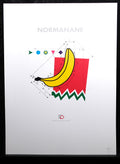 van Treeck, Elmar - Normbanane - handsigniert und nummeriert - Kunstdruck