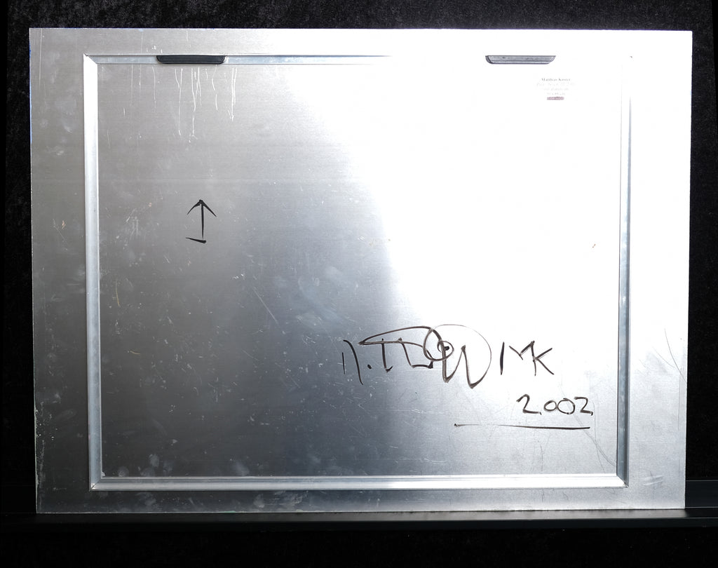 Köster, Matthias - Pisa - beach III - 2002 - Öl auf ALuminium - handsigniert
