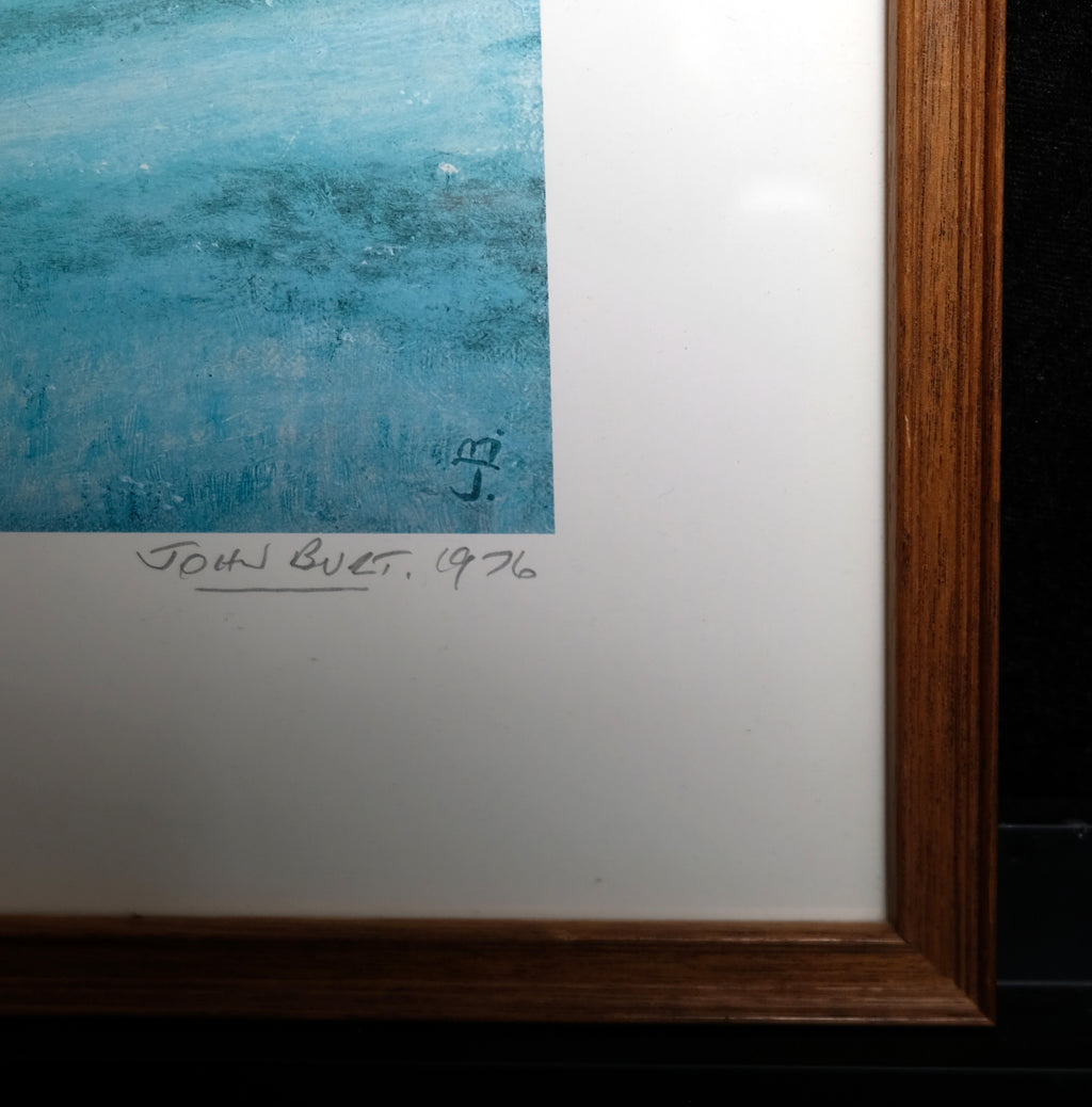 Burt, John - Anne Hathaway's Cottage - 1976 - Colour Print - hand-signed
