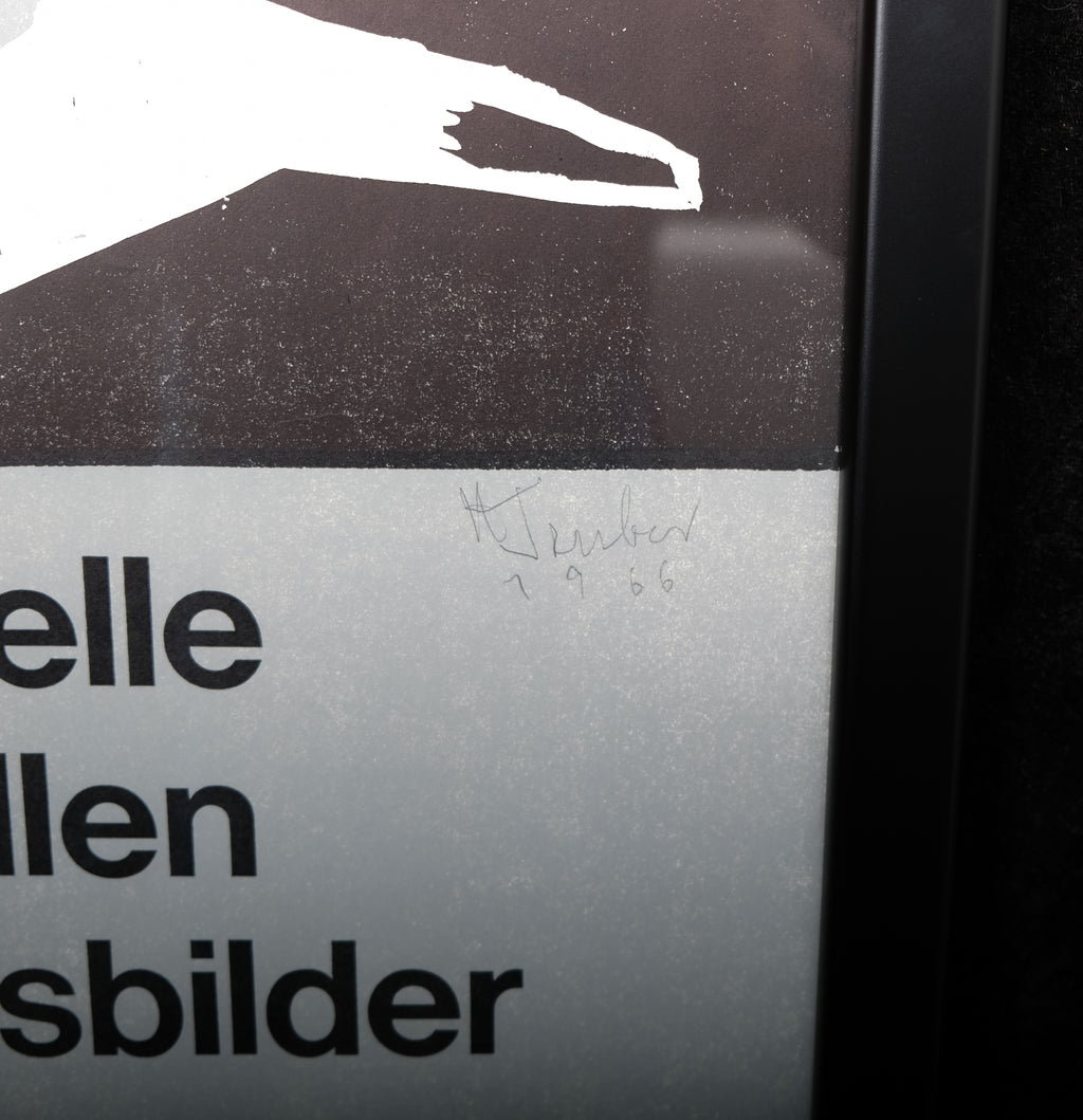 Teuber, Hermann - Aquarelle, Grisaillen, Hinterglasbilder - Linolschnitt - handsigniert
