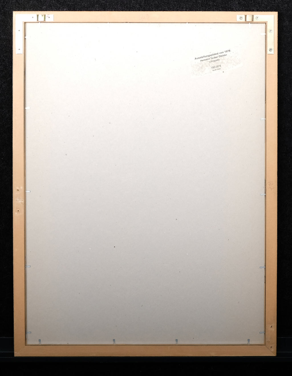 Teuber, Hermann - Ölbilder 1978 - Lithografie - Museum Haus Koekkoek