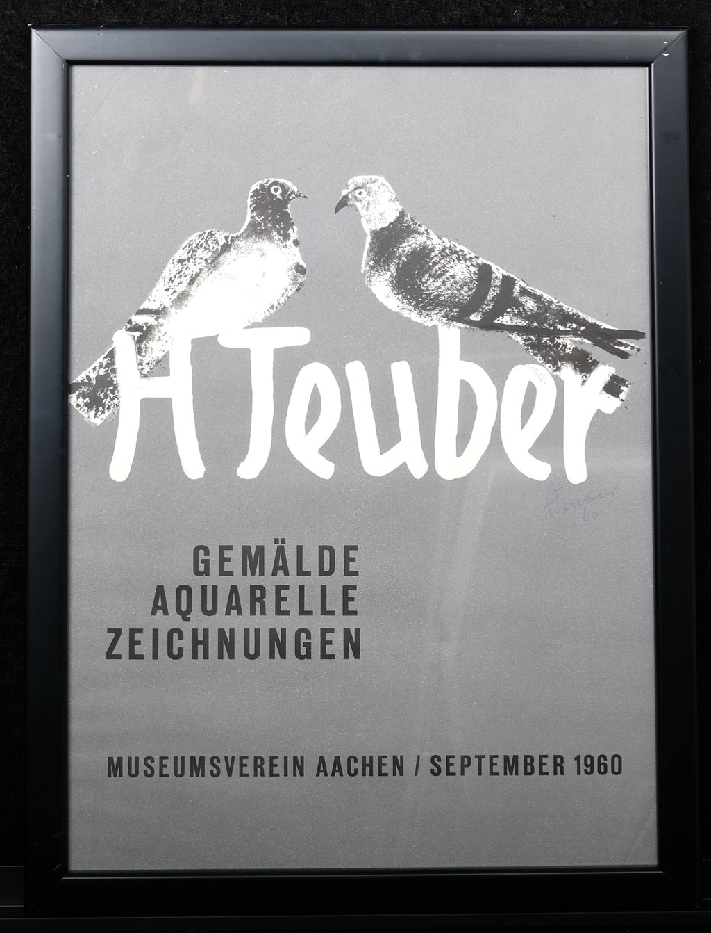 Teuber, Hermann - Gemälde, Aquarelle, Zeichnungen - Linolschnitt - Museum Aachen