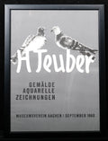 Teuber, Hermann - Gemälde, Aquarelle, Zeichnungen - Linolschnitt - Museum Aachen