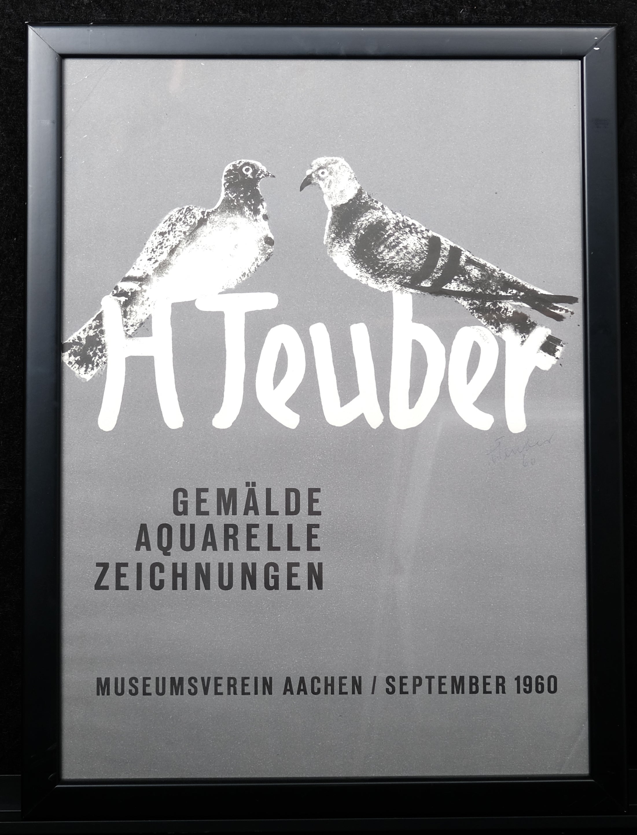 Teuber, Hermann - Gemälde, Aquarelle, Zeichnungen - Linolschnitt - Museum Aachen