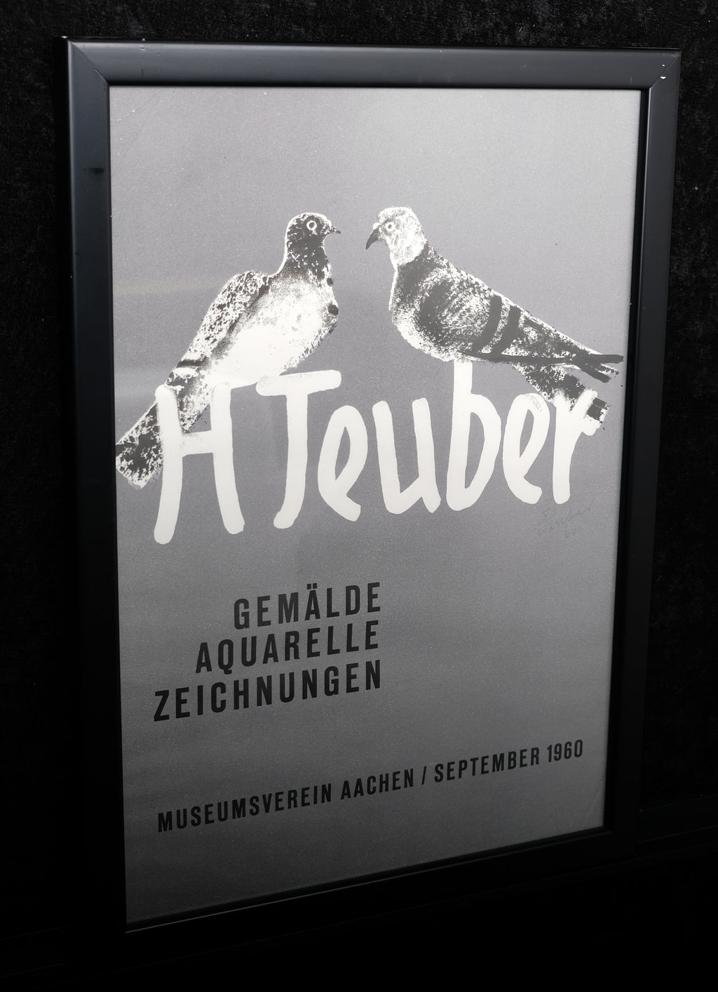 Teuber, Hermann - Gemälde, Aquarelle, Zeichnungen - Linolschnitt - Museum Aachen