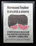 Teuber, Hermann - Farblinolschnitt - Ölbilder & Grafik - Städt. Museum Kalkar