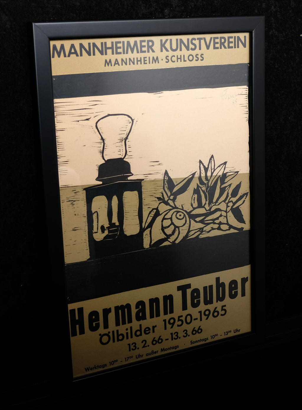 Teuber, Hermann - Lithografie - Ölbilder 1950 - 1965 - Mannheimer Kunstverein