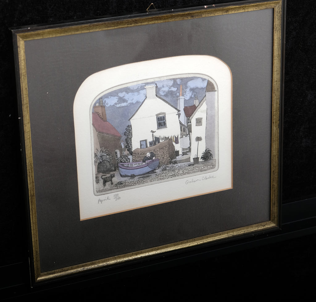 Clarke, Graham - April - Farbradierung - handsigniert