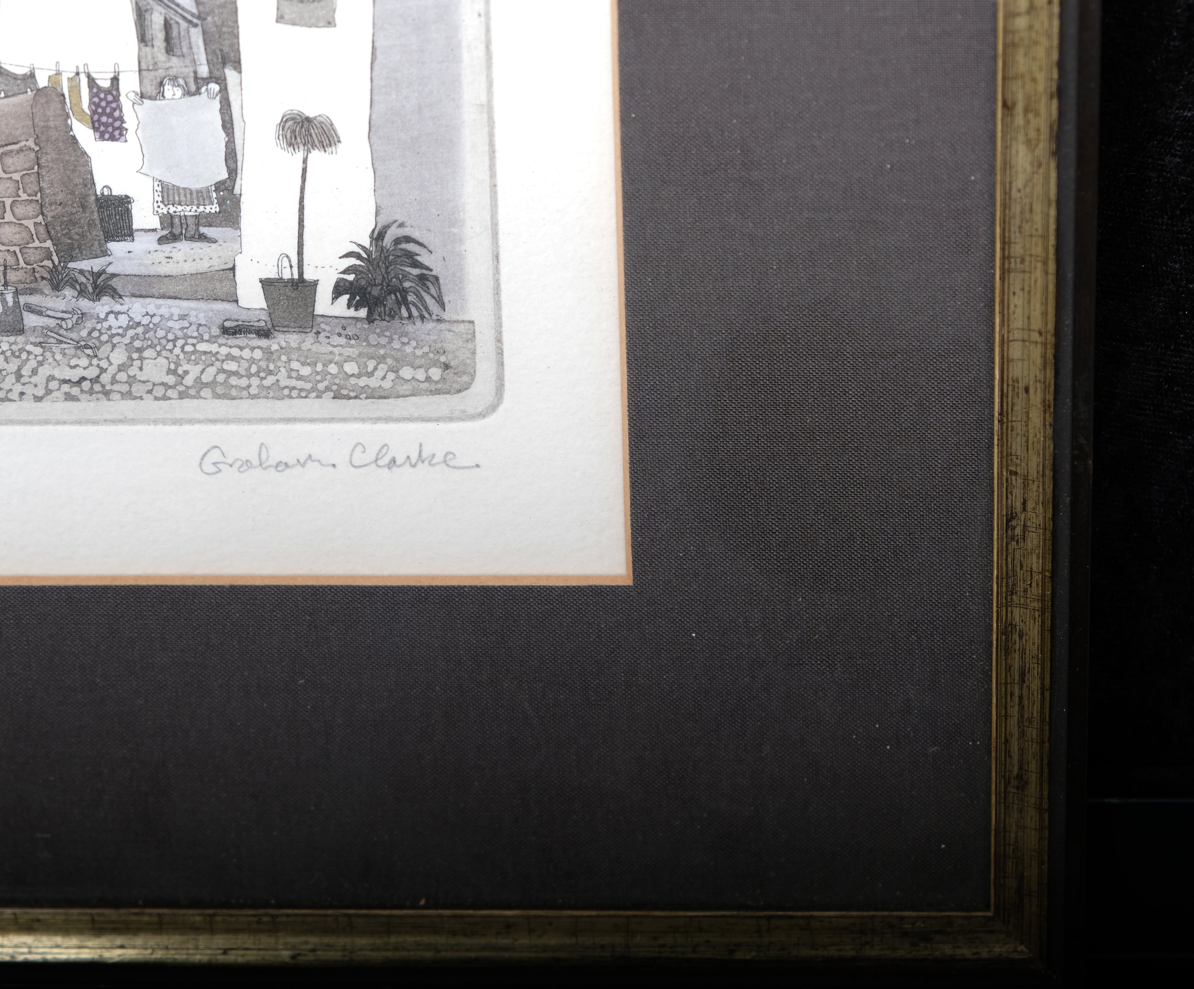 Clarke, Graham - April - Farbradierung - handsigniert
