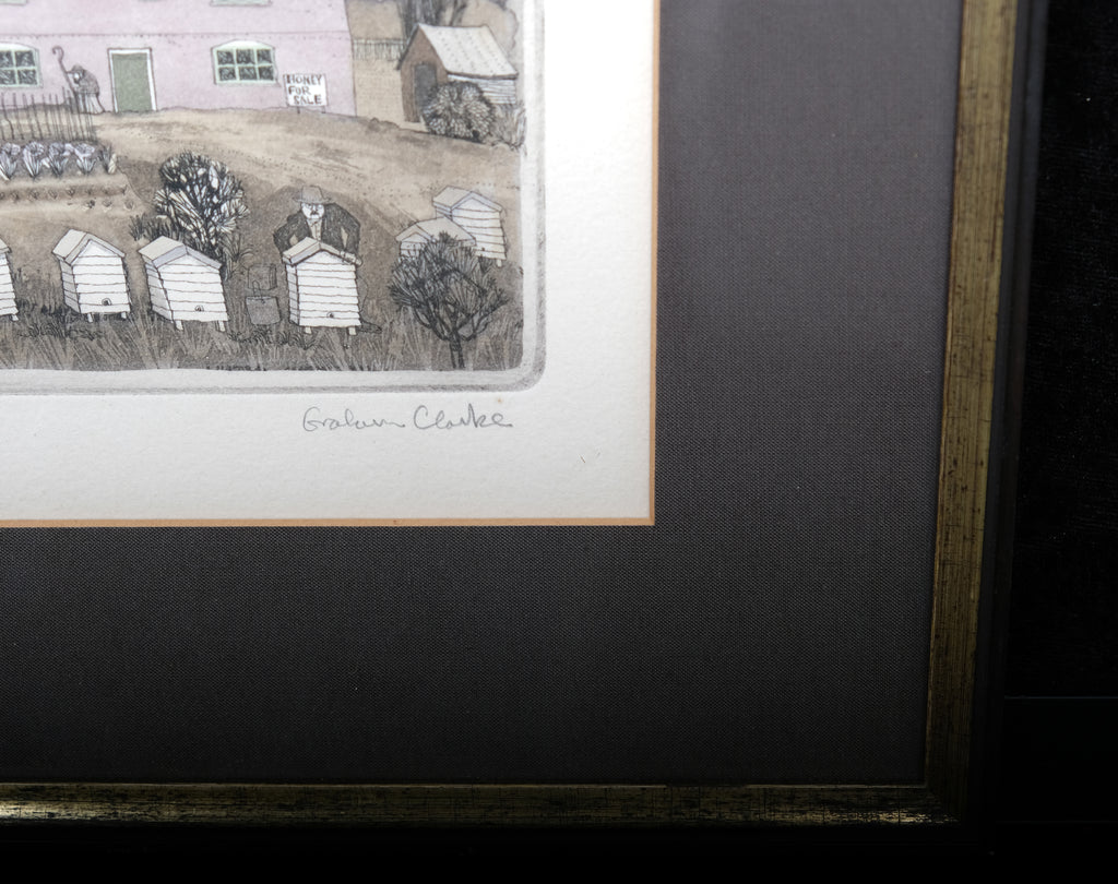 Clarke, Graham - March - Farbradierung - handsigniert