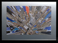 Salzmann, Gottfried - Manhattan Crossroad - Mischtechnik/Aluminium - handsigniert - B.A.T.