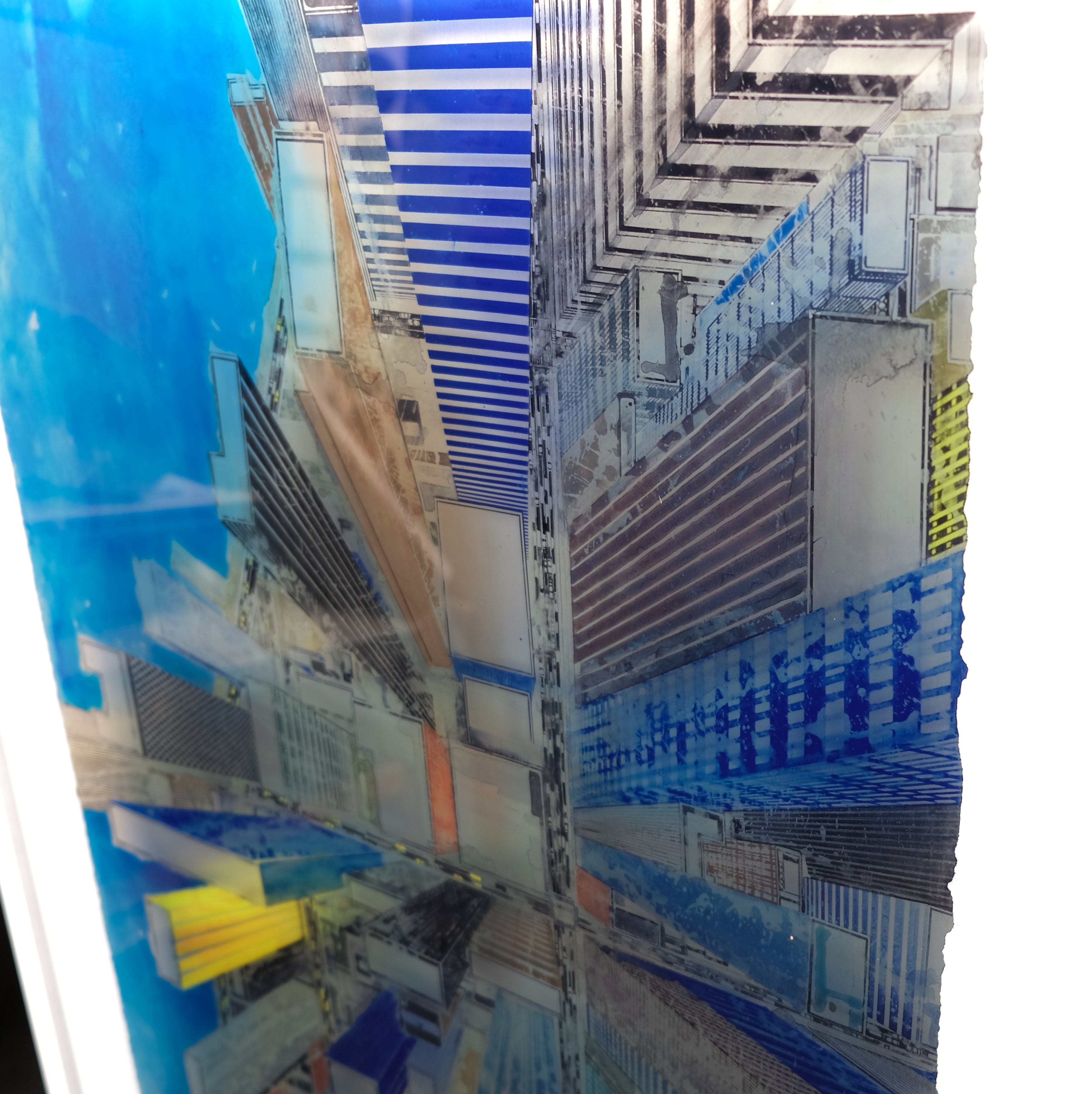 Salzmann, Gottfried - NY Greenstreet - 3D-Multiple - handsigniert