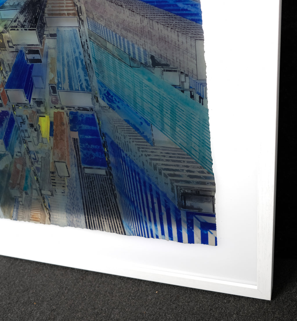 Salzmann, Gottfried - NY Greenstreet - 3D-Multiple - handsigniert