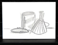 Damsté, Christiaan Paul - Bleistiftzeichnung - Original - koffie-filter - handsigniert