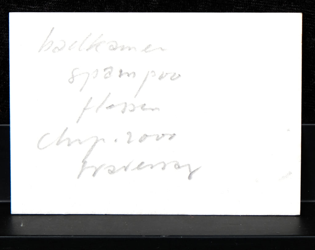 Damsté, Christiaan Paul - Bleistiftzeichnung - Original - badkamer - handsigniert