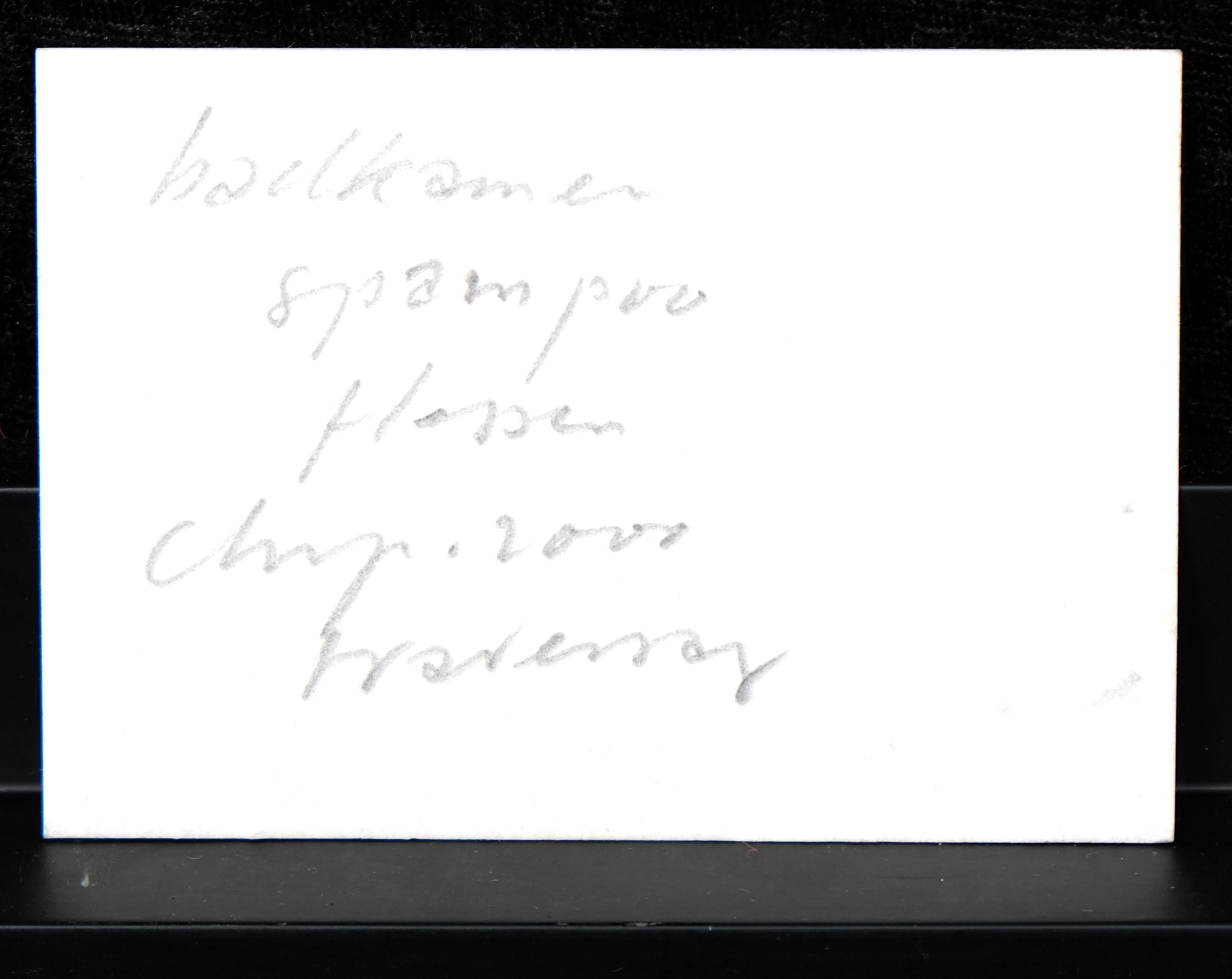 Damsté, Christiaan Paul - Bleistiftzeichnung - Original - badkamer - handsigniert