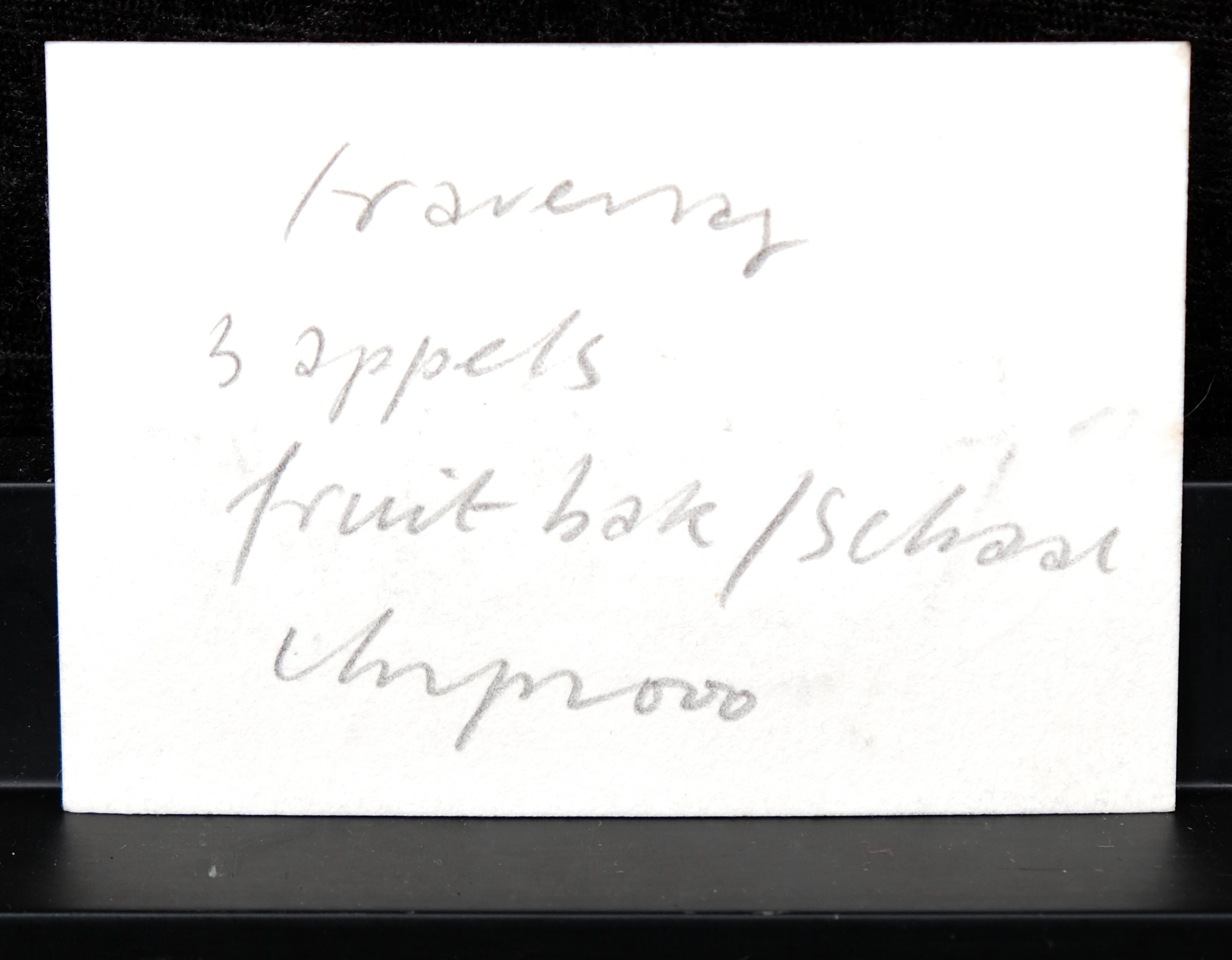 Damsté, Christiaan Paul - Bleistiftzeichnung - Original - 3 appels - handsigniert