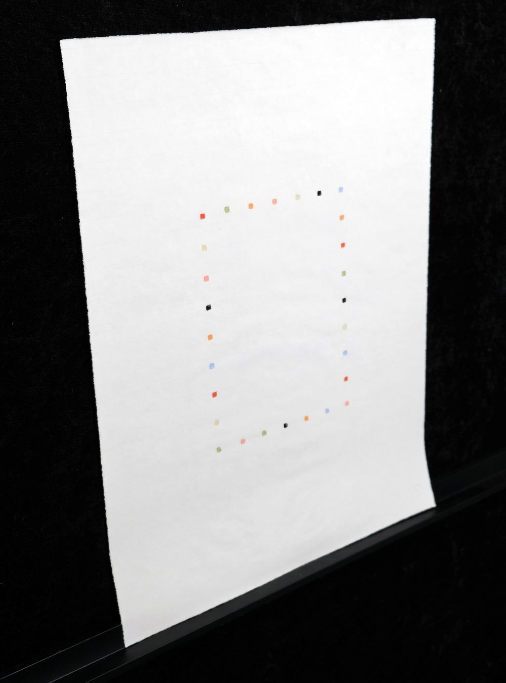 Schulze, Andreas Karl - Geometrische Komposition, 1989 - Aquarell - handsigniert