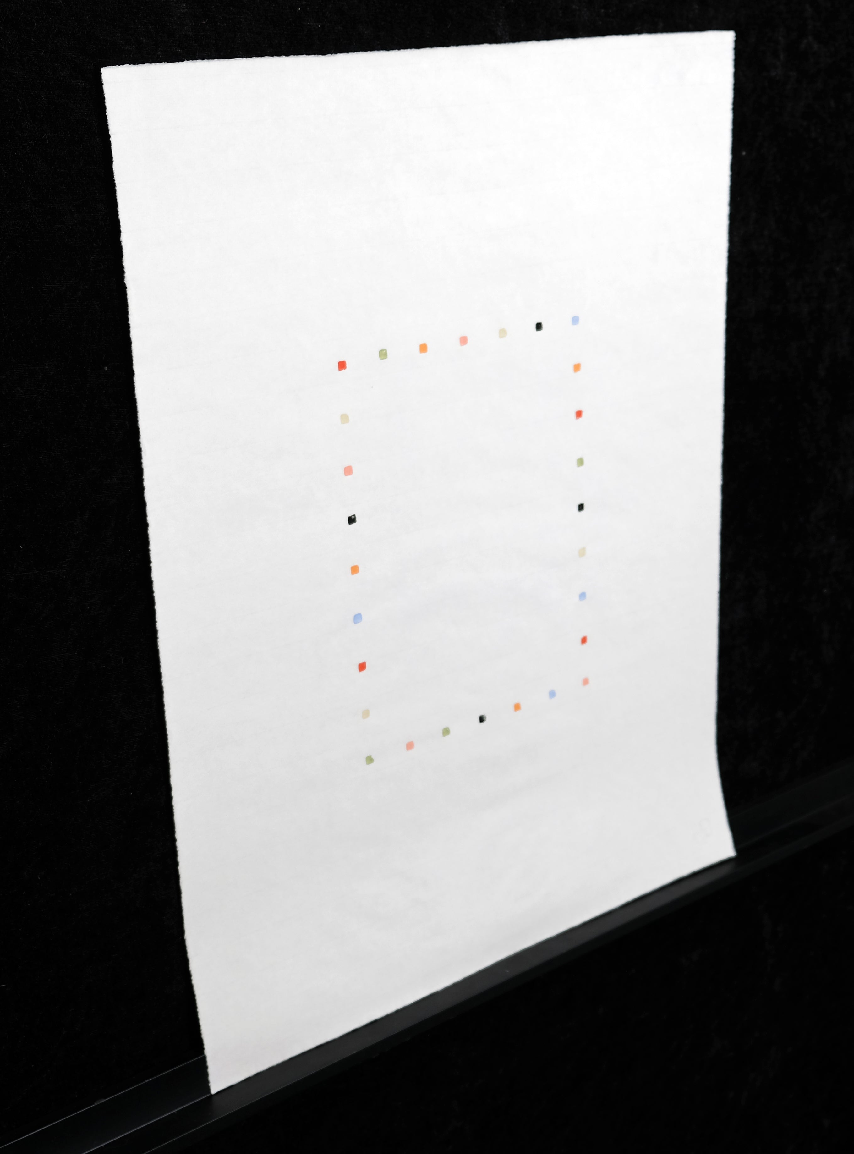 Schulze, Andreas Karl - Geometrische Komposition, 1989 - Aquarell - handsigniert