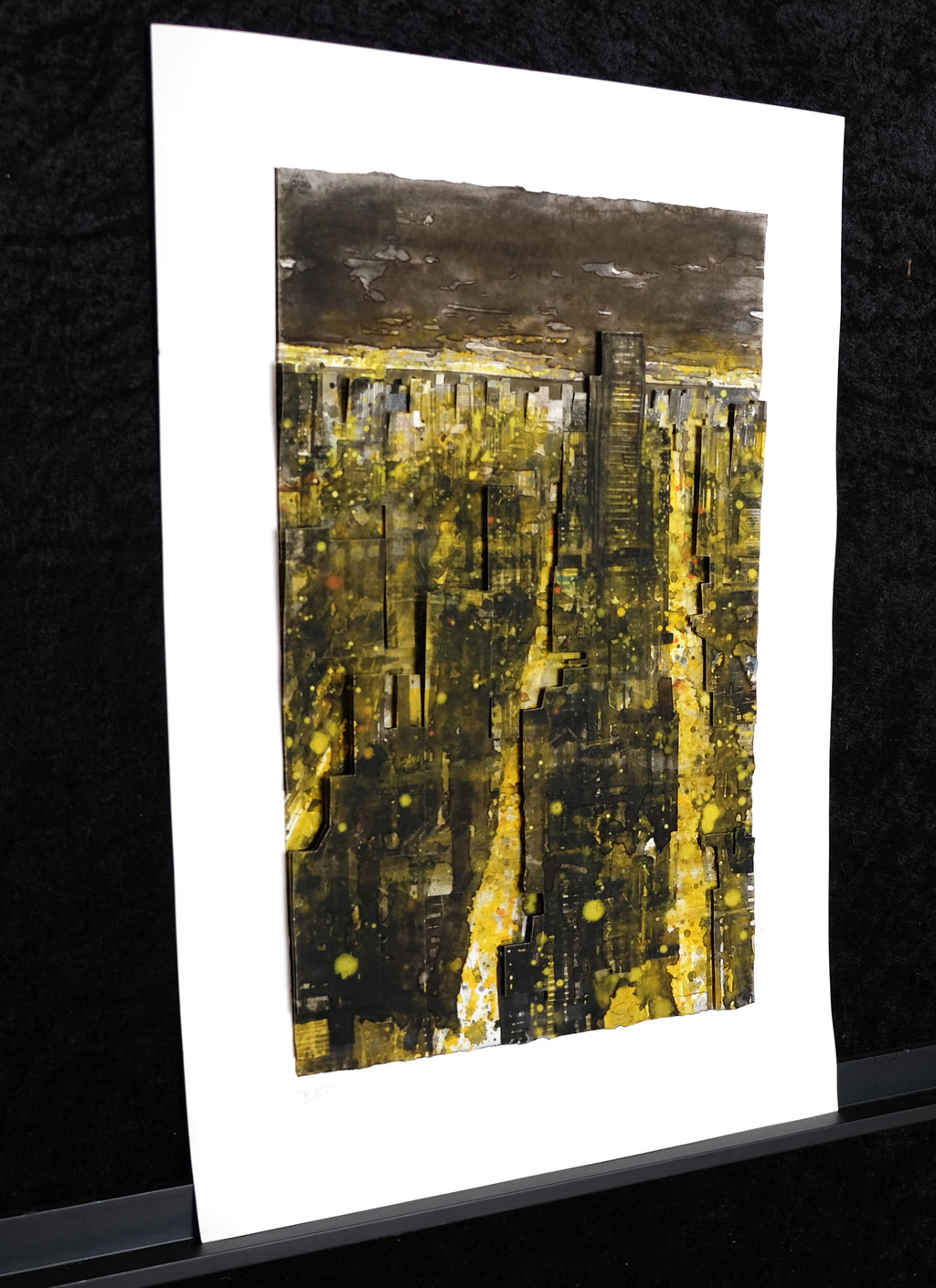 Salzmann, Gottfried - New York by Night - 3D-Konstruktion
