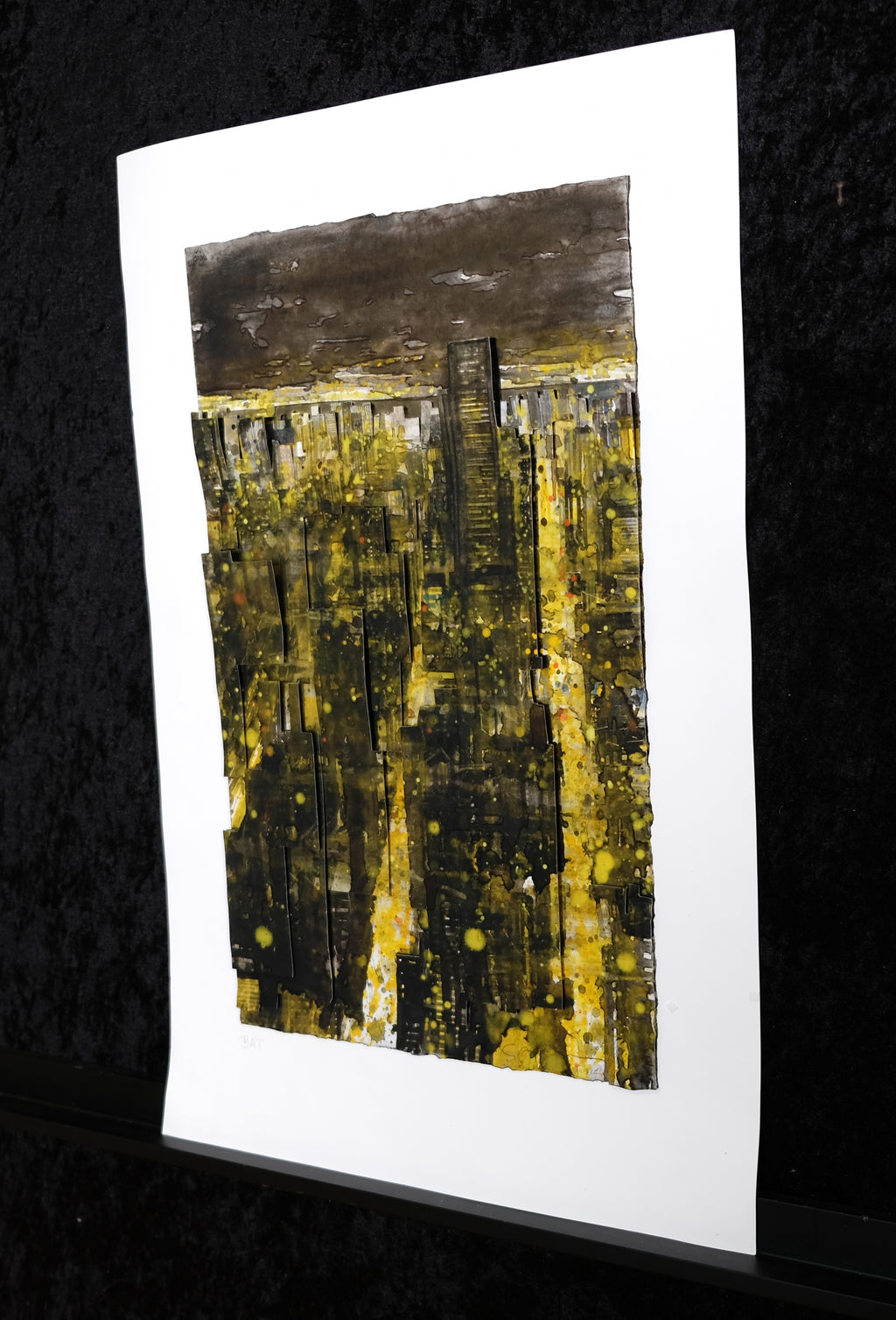 Salzmann, Gottfried - New York by Night - 3D-Konstruktion