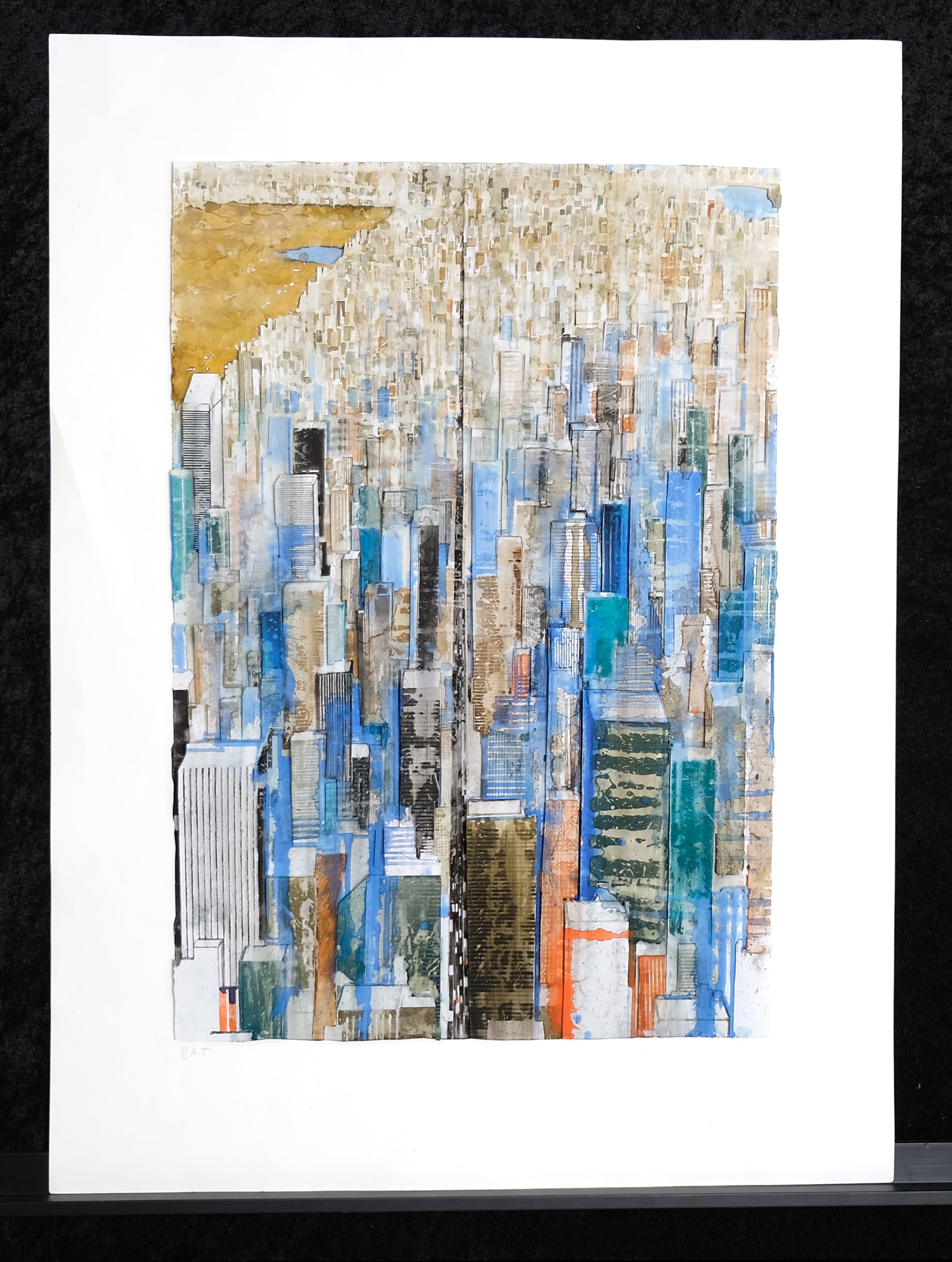 Salzmann, Gottfried - Skyscrapers in New York - 3D Construction