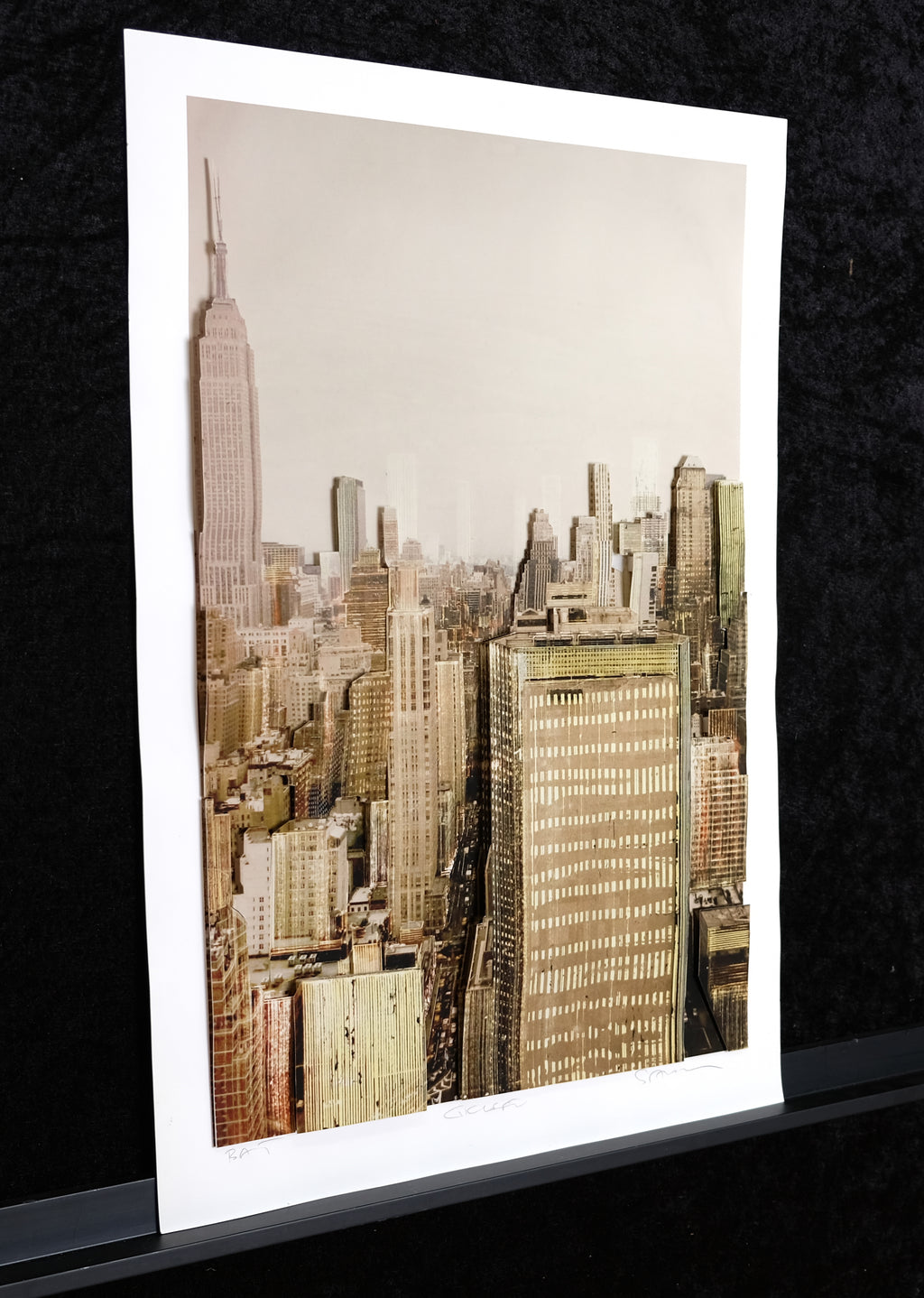 Salzmann, Gottfried - New York II - 3D-Konstruktion - handsigniert