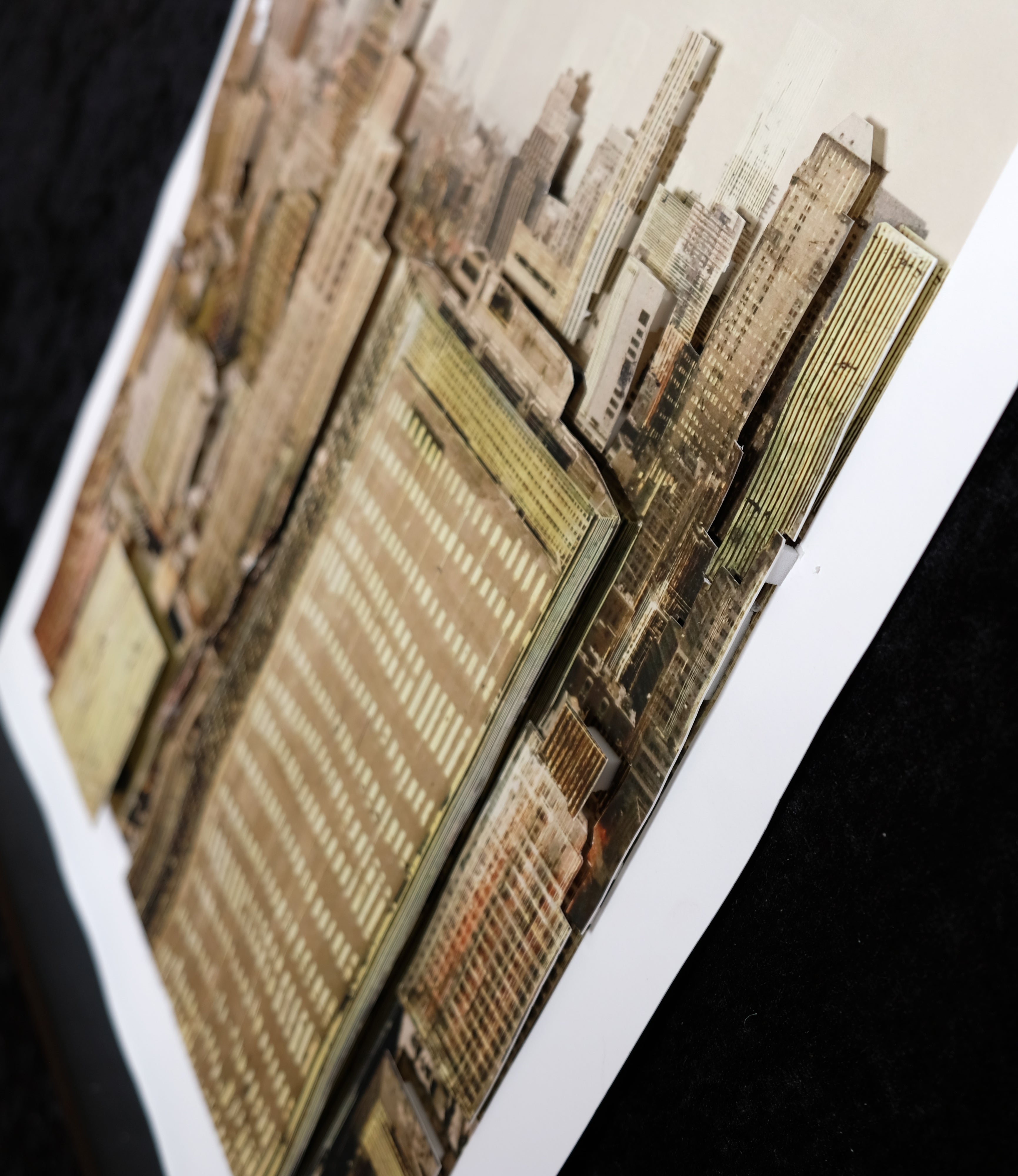 Salzmann, Gottfried - New York II - 3D-Konstruktion - handsigniert