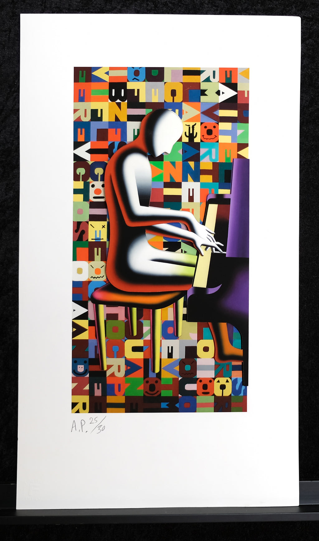 Kostabi, Mark - Piano - 3D-Konstruktion - A.P. 25/30