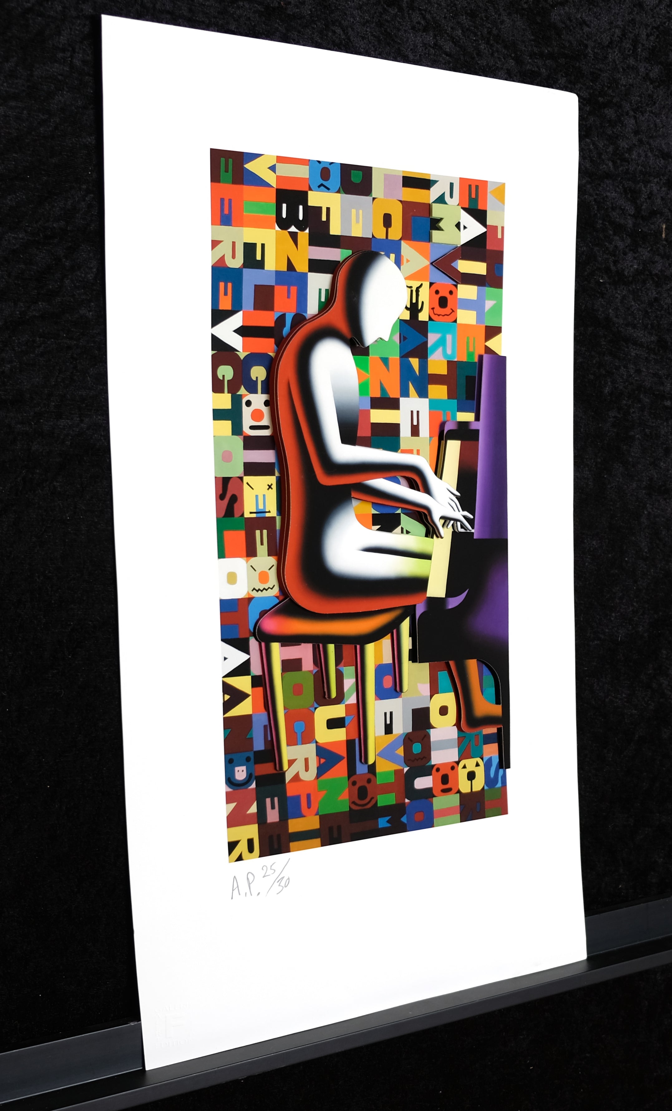Kostabi, Mark - Piano - 3D-Konstruktion - A.P. 25/30
