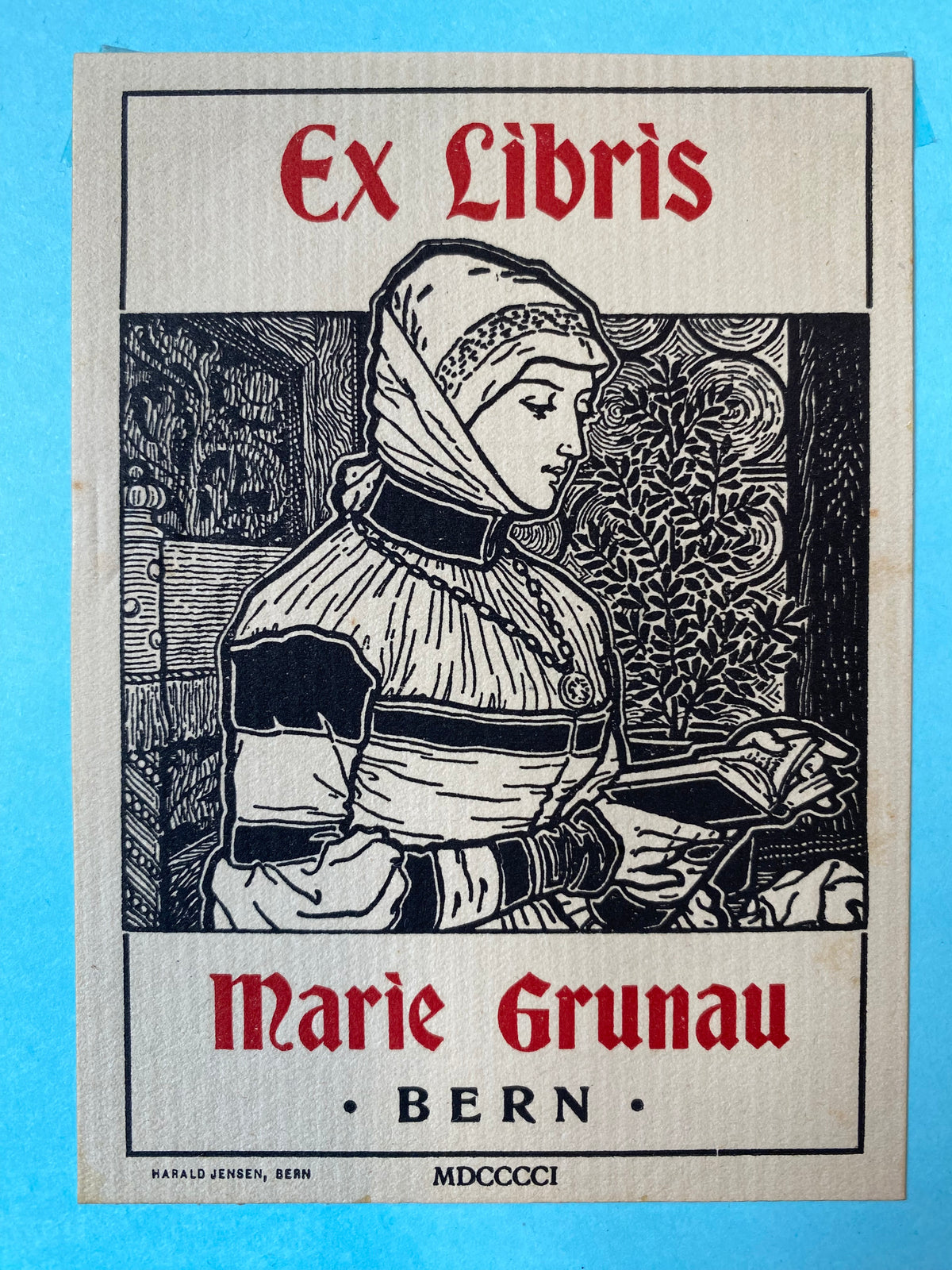 Ex Libris - Harald Jensen - Marei Grunau