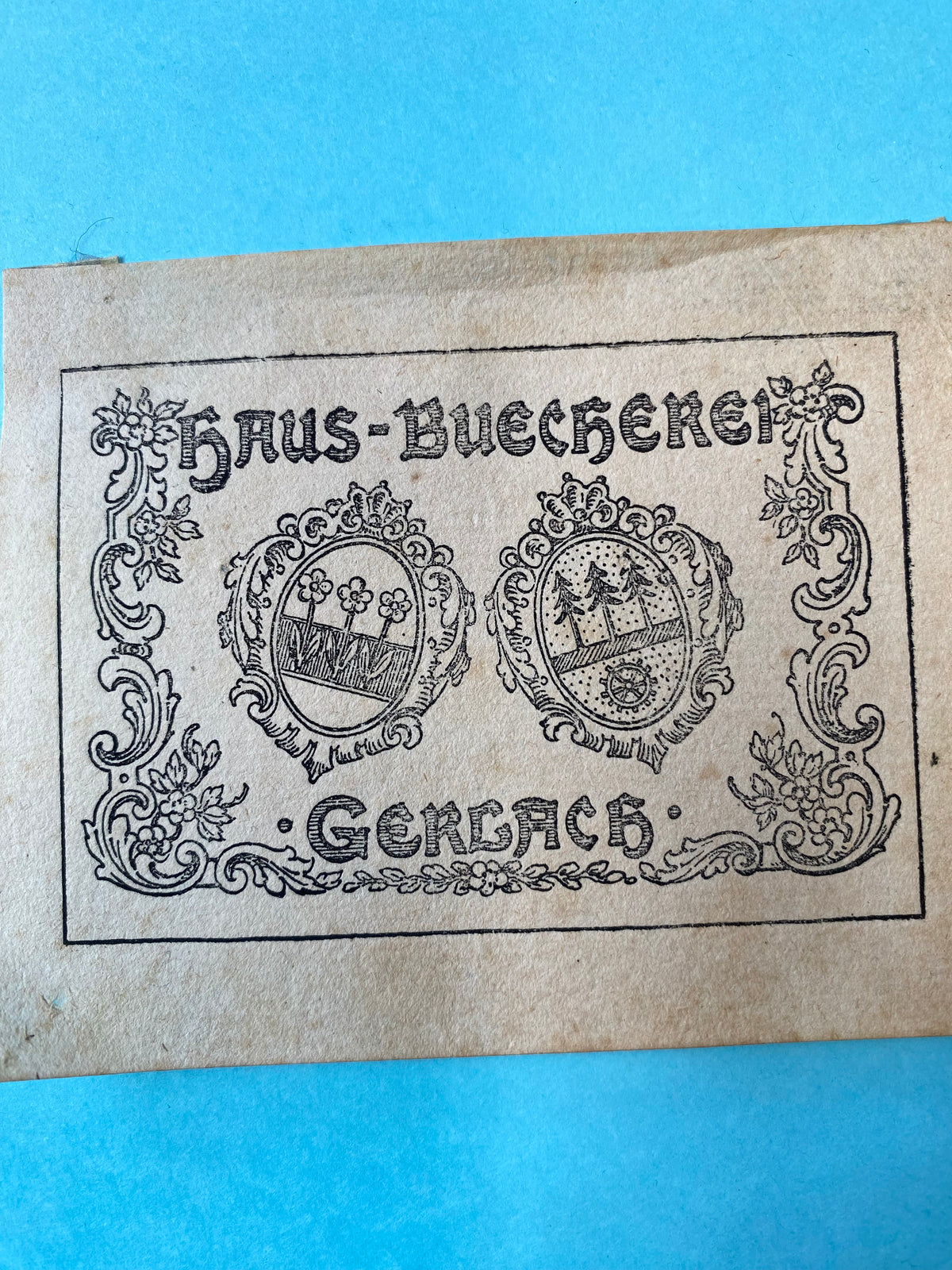 Ex Libris - Haus - Bücherei Gerlach
