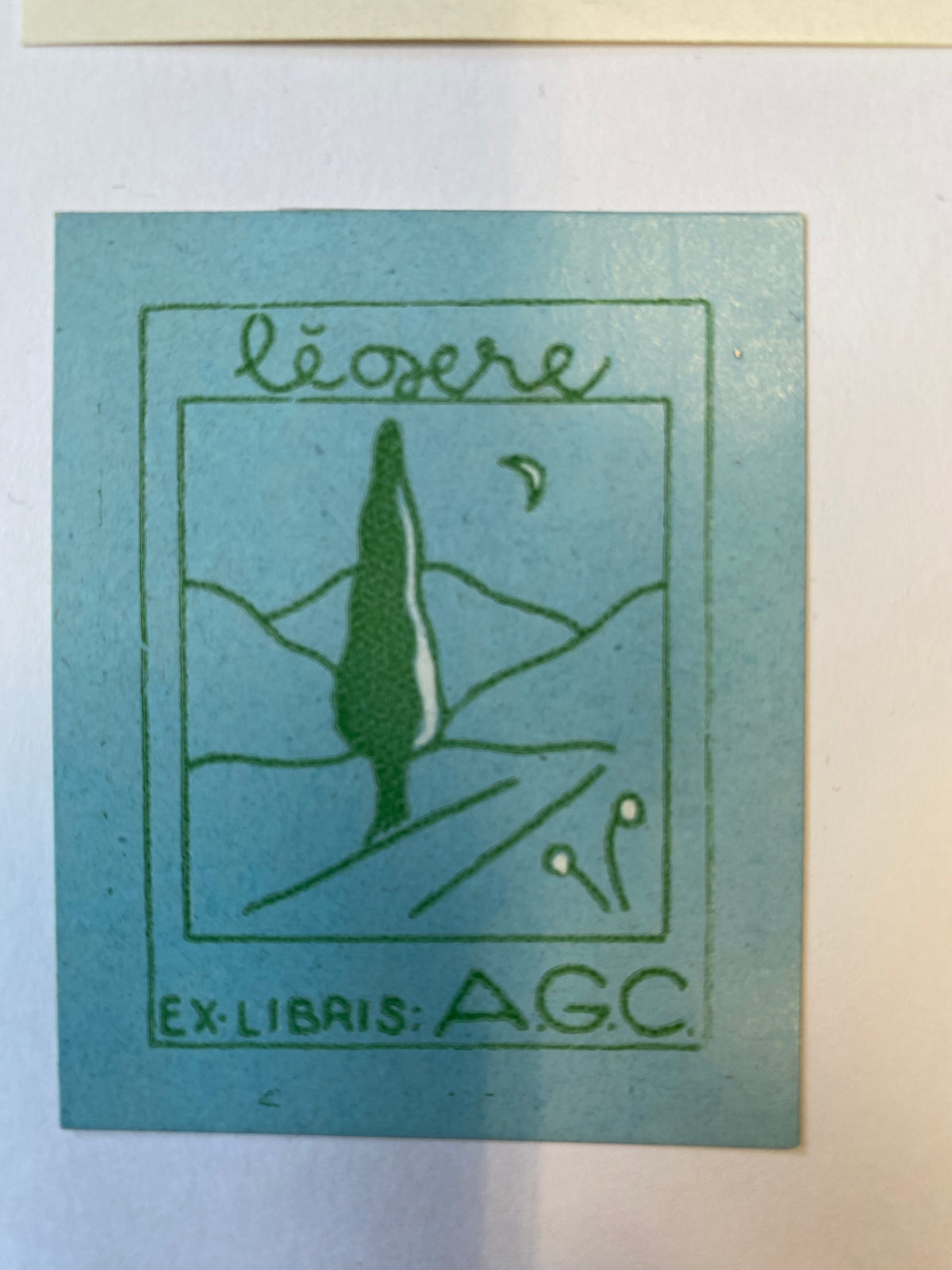 Ex Libris - A.G.C
