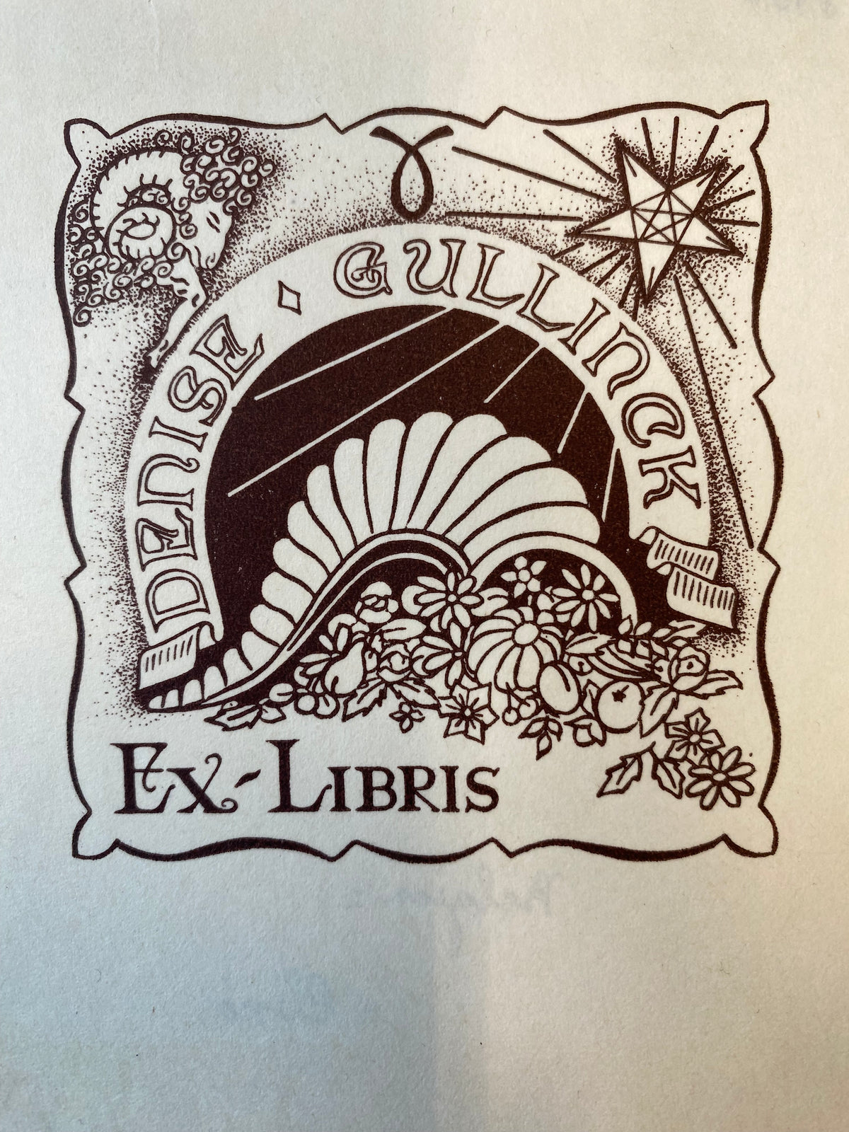 Ex Libris - Denise Gullinck