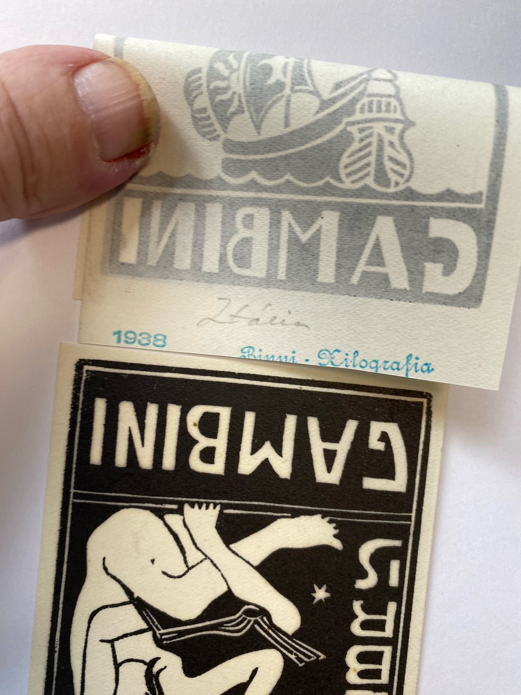 Ex Libris - Gambini - Konvolut - 6 Stück